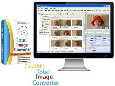 Иконка CoolUtils Total Image Converter 8.2.0.228 (2020) PC RePack & Portable by Dodakaedr