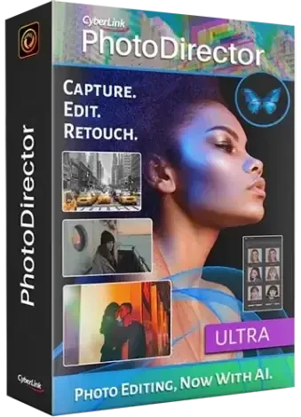 Иконка CyberLink PhotoDirector Ultra 15.6.1901.0 (x64) Portable by 7997 [Multi]