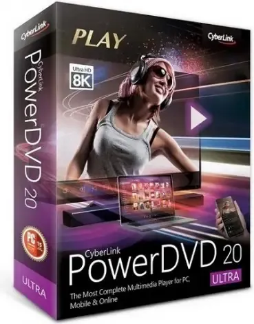 Иконка CyberLink PowerDVD Ultra 20.0.2325.62 RePack by Lisabon [Ru En]
