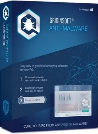 Иконка GridinSoft Anti Malware 4.1.53.4986 [14.07.2020] (2020) PC RePack & Portable by 9649