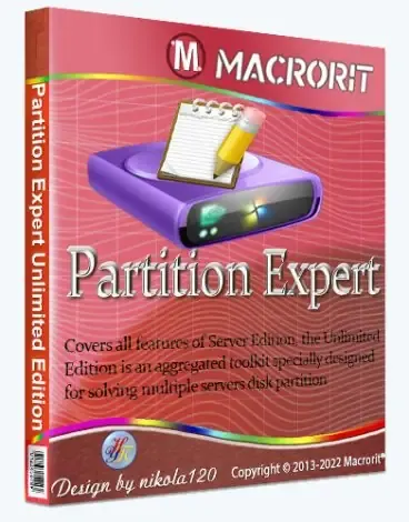 Иконка Macrorit Partition Expert 7.2.0 Unlimited Edition RePack (& Portable) by elchupacabra [Multi Ru]