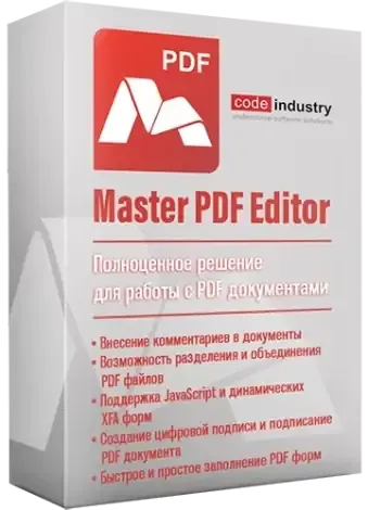 Иконка Master PDF Editor 5.9.82 (x64) Portable by 7997 [Multi Ru]