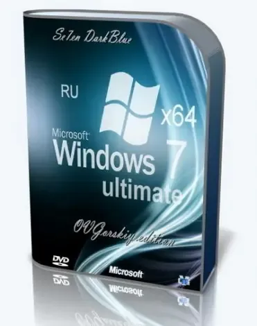 Иконка Microsoft® Windows® 7 Ultimate Ru x64 SP1 7DB by OVGorskiy 05.2021 1DVD
