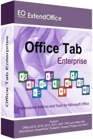 Иконка Office Tab Enterprise 18.00 RePack by KpoJIuK [Multi Ru]