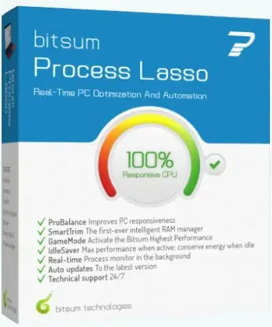 Иконка Process Lasso Pro 9.0.0.548 (2018) PC RePack & Portable by TryRooM