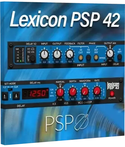 Иконка PSPaudioware Lexicon PSP 42 2.0.0 VST, VST 3, AAX (x64) Repack by R2R [En]