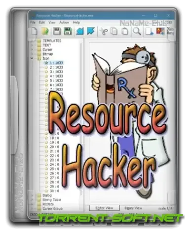 Иконка Resource Hacker 5.2.3.379 + Portable [En]