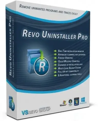 Иконка Revo Uninstaller Pro 5.1.1 (2023) РС RePack & Portable by TryRooM