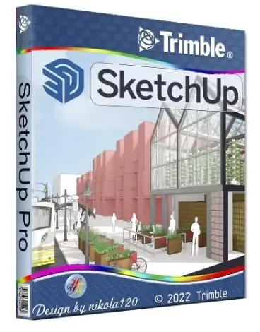Иконка SketchUp Pro 2023 23.0.419 RePack by KpoJIuK [Ru En]