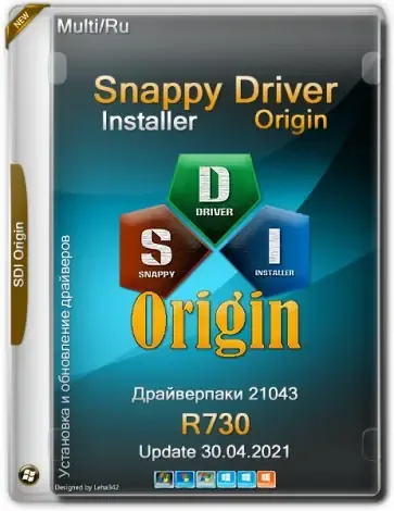 Иконка Snappy Driver Installer Origin R730 Драйверпаки 21.04.3
