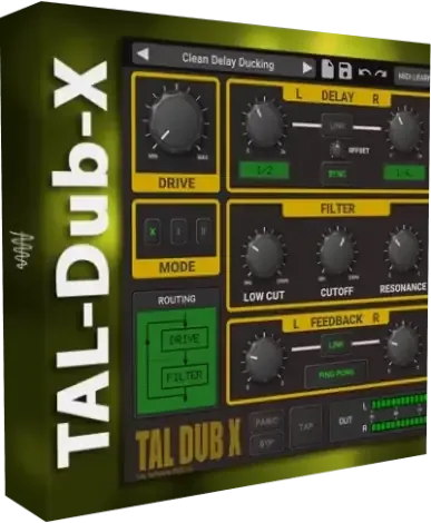 Иконка Togu Audio Line TAL Dub X 2.0.4 VST, VST 3, AAX, CLAP (x64) [En]