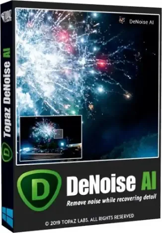 Иконка Topaz DeNoise AI 2.1.7 RePack & Portable (2020) Английский