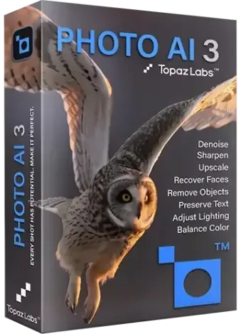 Иконка Topaz Photo AI 3.0.1 (x64) RePack (& Portable) by elchupacabra [En]