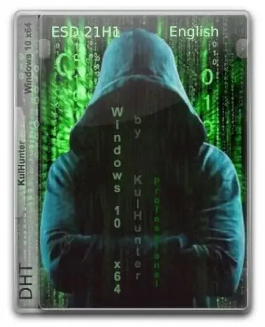 Иконка Windows 10 (v21h1) x64 PRO by KulHunter v3 (esd) [En]
