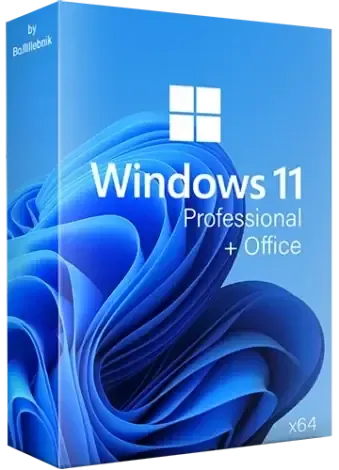 Иконка Windows 11 Pro 22H2 (build 22621.1555) + Office 2021 x64 by BoJlIIIebnik [RU]