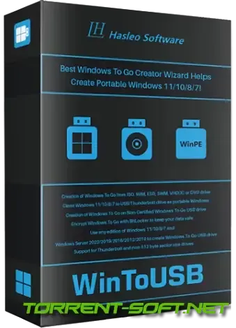 Иконка WinToUSB Free Pro Enterprise Technician 8.2 RePack (& Portable) by Dodakaedr [Ru En]