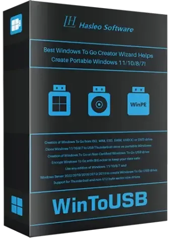 Иконка WinToUSB Free Pro Enterprise Technician 9.6.0 RePack (& Portable) by Dodakaedr [Ru En]