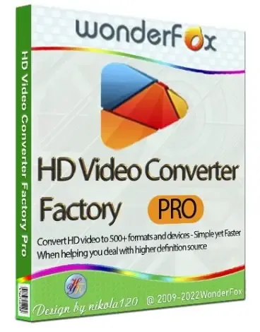 Иконка WonderFox HD Video Converter Factory Pro 26.0 RePack (& Portable) by elchupacabra [Multi Ru]
